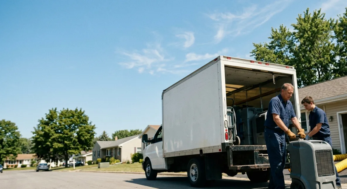 Water Damage Cleanup in Zionsville, IN near me